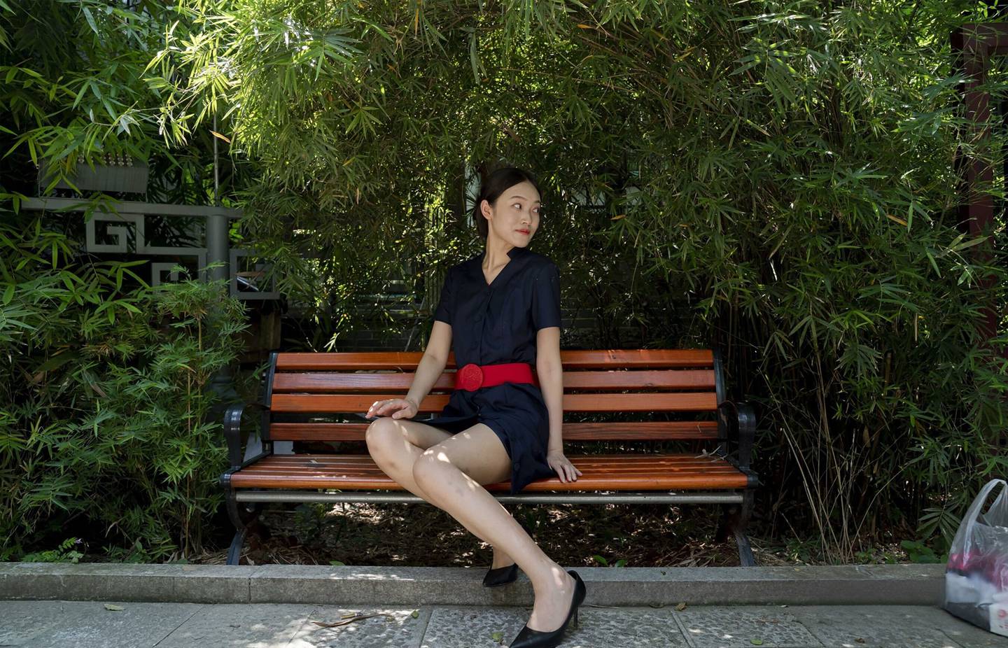 国模人体私拍 黄甫安琪空姐制服外景露出私拍套图